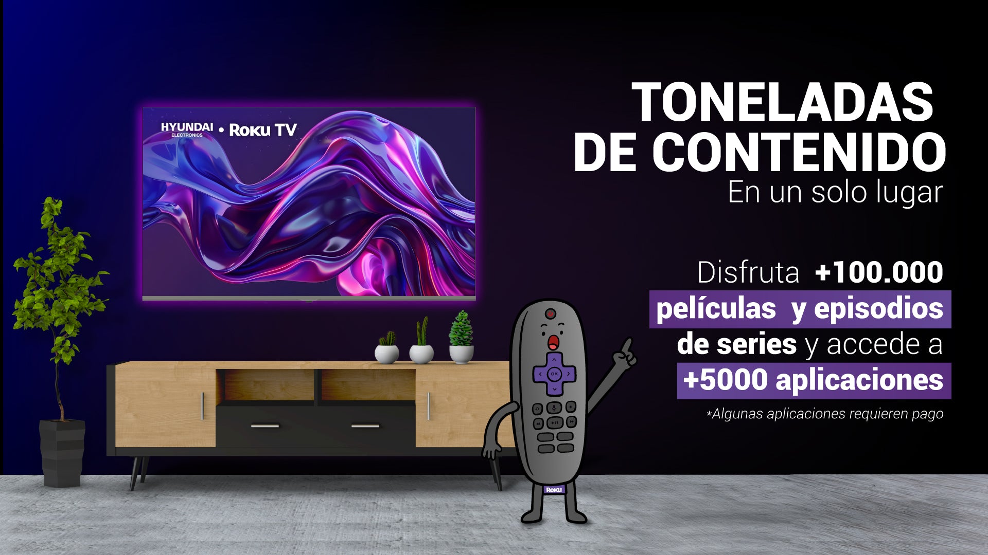 Toneladas de contenido